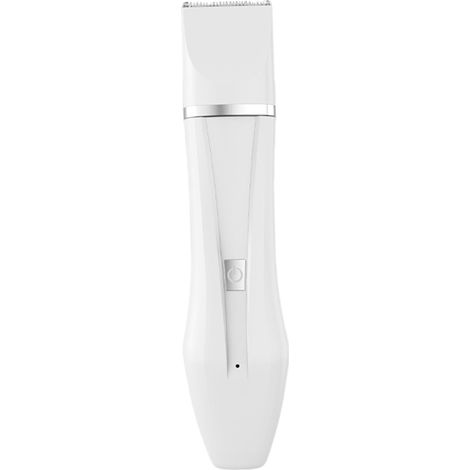 Tondeuse à pattes multifonctions pour animaux de compagnie, rechargeable et étanche, avec écran numérique et design professionnel. Convient aux chiens et aux chats. Couleurs vives et blanches.-AquaFor (1/5)