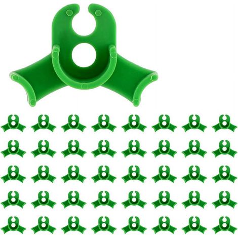 Plant Clip Bender - Plastic Plant Training Clip - For Branch Shaping and Growth Direction Control - 100 Pieces (1/5)