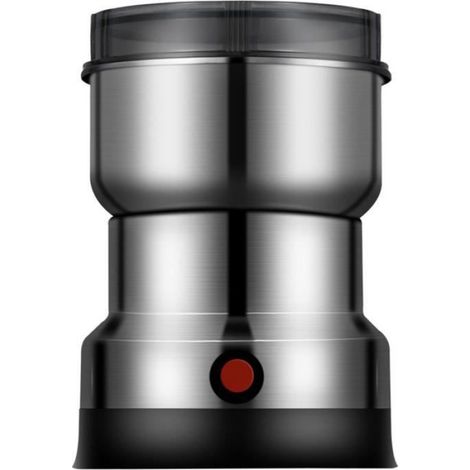 Moulin à Café Électrique - Acier Inoxydable - Moteur Cuivre - Pour Café Noix Épices Grains - 1 Pièce (1/4)
