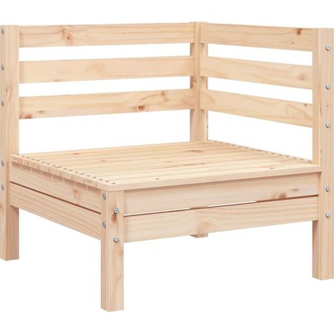 vidaXL Gartensofa aus massivem Kiefernholz