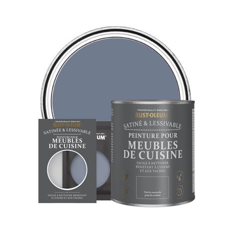 Peinture pour Meubles de Cuisine, Finition Satinée - Hush (1/2)