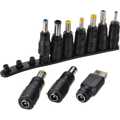 Multi-Typ DC auf 5,5 x 2,1 mm Klinkenstecker Netzteil für Laptops (1/4)