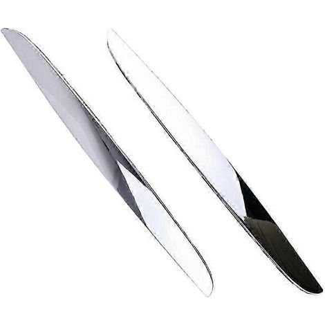 Lot de 2 baguettes de finition chromées en ABS pour capot, situées au-dessus de la calandre avant — 5113711724