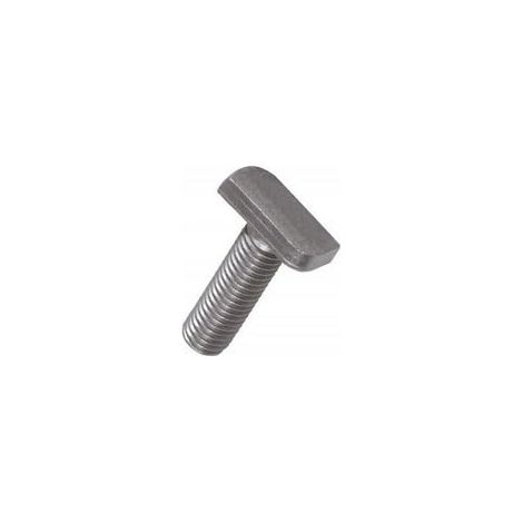Vis à tête marteau M8 x 25 en acier inoxydable A2, vis pour rail d'ancrage Vis de serre Accessoires treillis photovoltaïque solaire (1/2)