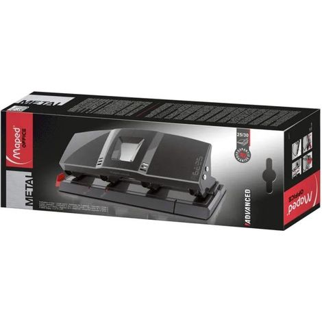 Maped Advanced A6225 Foratrice Manuale Nera da Ufficio
