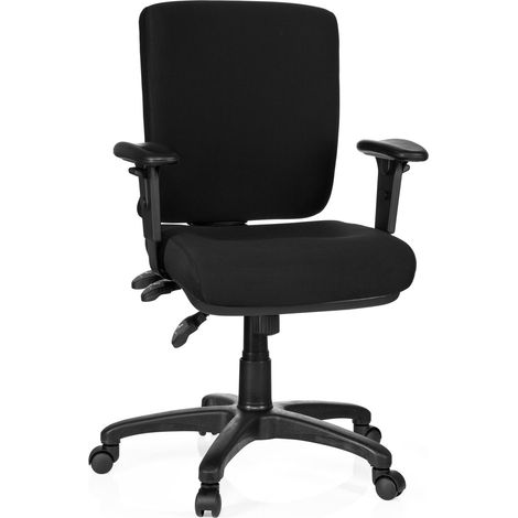 Bürostuhl / Chefsessel ZENIT BASE schwarz hjh OFFICE (1/5)