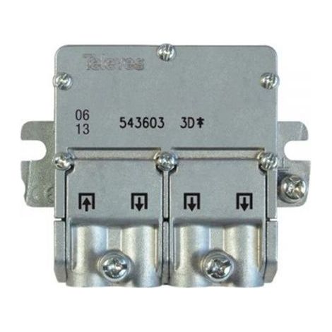 Televes Mini-partitore EasyF a 3 vie 5–2400 MHz - 543603