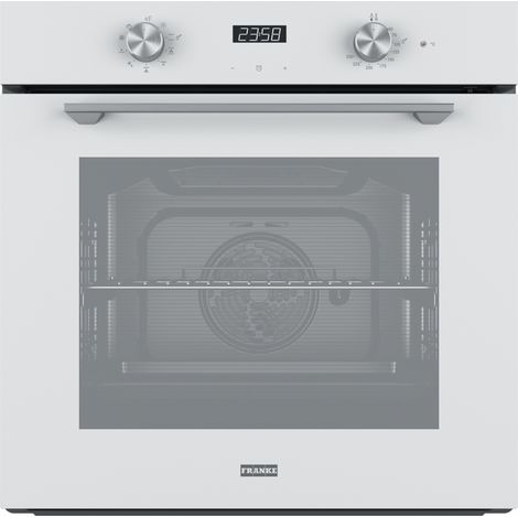 Franke FMA 86 H WH. Dimensione del forno: Media, Tipo di forno: Forno elettrico, Capacità interna forno totale: 71 L. Posizionamento dell'apparecchio: Da incasso, Colore del prodotto... - 116.0606.099 (1/2)