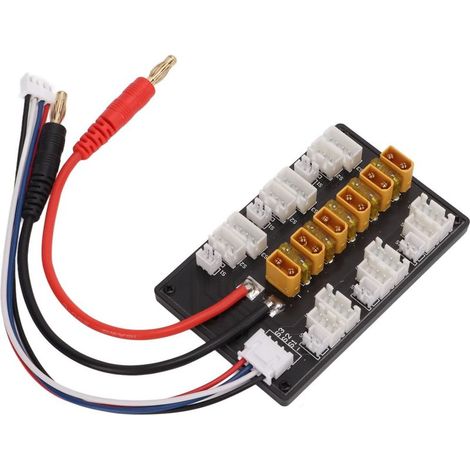 Carte de Charge Parallèle XT30, Chargeur D'équilibre Efficace pour Batterie au Lithium Polymère IMAX B6 1S-3S (1/5)