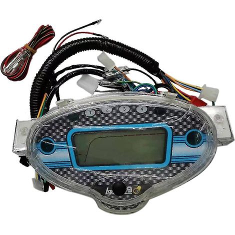 Compteur de vitesse numérique LCD pour moto Wave125 Wave 125 Wave125r (1/5)