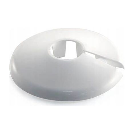 WEISSE ABDECKROSETTE FÜR 18 MM ROHR