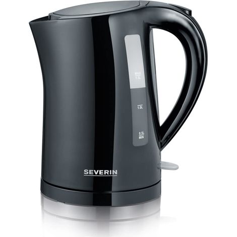 Severin 3498 Bollitore senza filo Nero Capacità effettiva: 1.5 l (1/6)