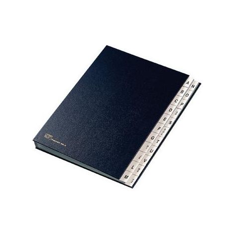 Fraschini Alphabetical Folders separador Azul Polipiel 240 x 340 mm (1/2)