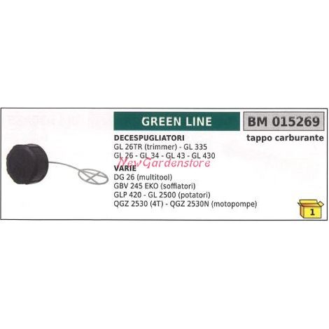 Tapón de combustible GREEN LINE desbrozadora GL 26TR 335 26 34 430 015269