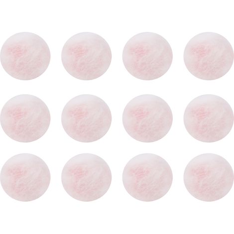 Ortviai Bouchons d’oreilles en cire et coton – 6 paires (12 unités), roses, étanches et anti-bruit (SNR 27 dB) (1/3)