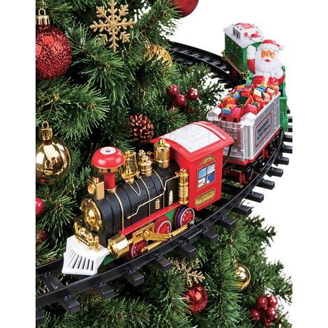 Trenino Di Natale Animato Con Luci E Suoni (1/5)