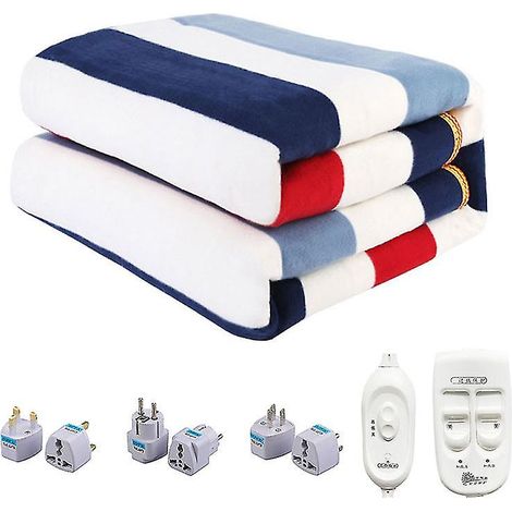 Elektrische Heizdecke Doppel 220 V Heizbett Thermostat Weiche elektrische Matratze Heizdecken Wärmer Heizteppich 180 cm (Farbe: 90 x 180 cm) (1/5)