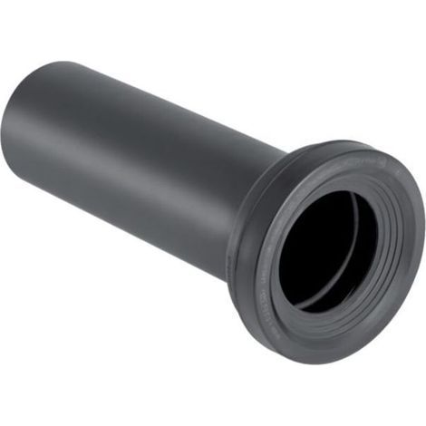 Geberit jeu de pièces de raccordement 131083161 noir, pour support WC sur siphons muraux (1/4)