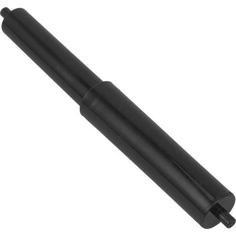 Tige de rechange réglable à ressort pour dérouleur de papier toilette, en plastique noir, pour accessoires de salle de bain (1/5)