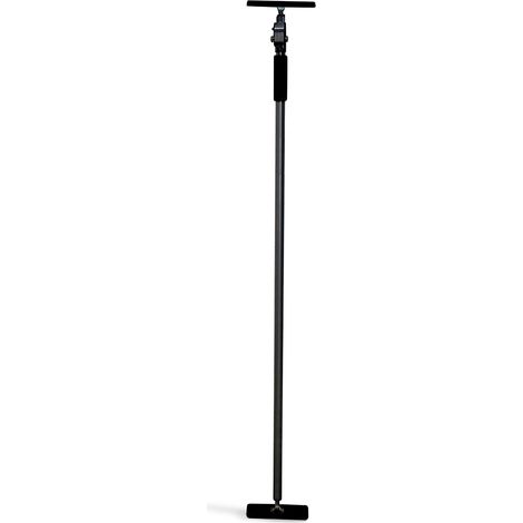 Edma – Étai 3ème main 210-390 cm – Support max 40 kg à 90° – Platines articulées extra larges 20 x 6 cm – 67855 (1/5)