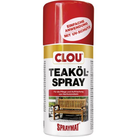 Clou Teaköl-Spray 300 ml Holzöle (1/4)