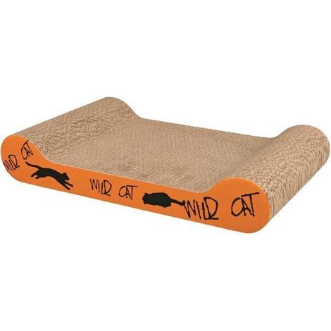 TRIXIE Plaque griffoir Wild Cat - Orange - Pour chat (1/6)