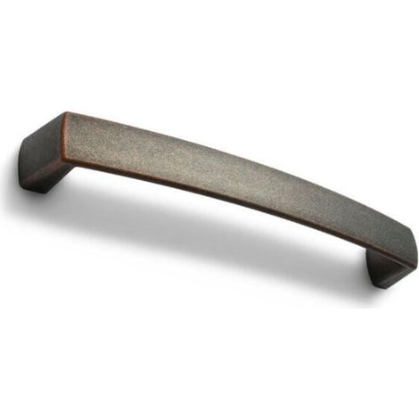 Maniglia dalle linee morbide effetto rame 172x20x31mm - 389C Round C
