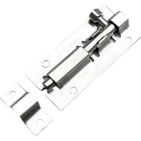 Lntyq 10x Türverglasung aus Edelstahl, Fensterverglasung mit Glasabdeckungen für Türen, Gartentore, Fenster, WC-Türen, Edelstahl-Türgriffe, 68 x 35 mm