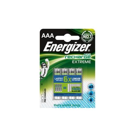 Energizer Ministilo-aaa-ricaric.800mah 4 Pile (1/5)