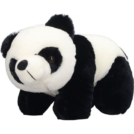 Panda-Plüschtier, 30 cm, für Kinder und Erwachsene, Partys, weich, niedlich, flauschig, Kuscheltier, Kissendekoration (1/5)