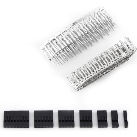 310-teiliges Set mit 2,54 mm Stiftleistensteckern und Gehäusen für Elektronikgeräte (Stecker/Buchse) (1/5)