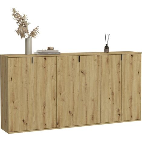 Buffet 6 puertas – Roble claro – BODITE