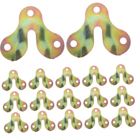 Lot De 50 Attaches Métalliques Pour Cadre Photo Fixations Sécurisées Pour Miroirs Et Photos – Plaque De Fixation Murale Pour Trou De Serrure (1/4)