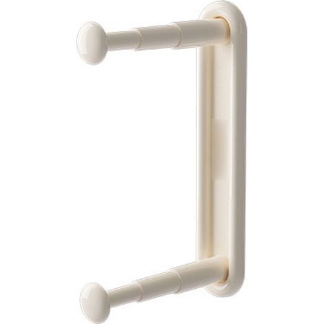 Porte-cintre mural extensible à double couche pour balcon et buanderie (1/5)