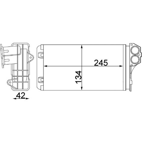 Système de chauffage MAHLE AH 88 000S CITROËN 6448G3