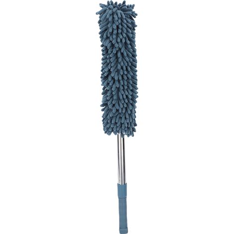 Plumeau télescopique - Bleu marine - 60-80cm - Absorption statique pour maison et voiture (1/5)