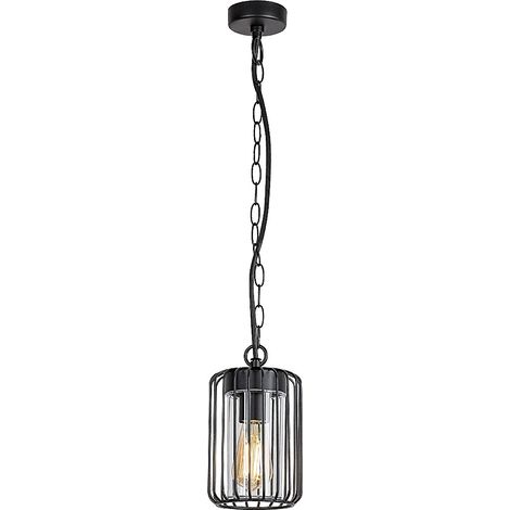 Suspension extérieure Tarpa noire E27 IP44 Rabalux (1/5)
