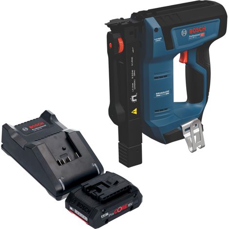 Chiodatrice a batteria Bosch GTH 18V-14 18 V 10,6 x 6 - 14 mm Brushless + 1x batteria ProCORE da 4,0 Ah + caricabatterie (1/5)