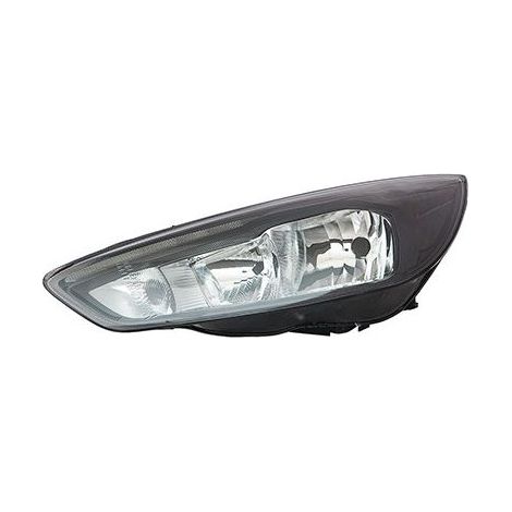 Phare avant gauche noir H7/H1/LED Ford Focus 3 phase 2 2014-2018