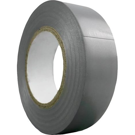 Nastro isolante 20 m. x 19 mm. Grigio Uso domestico (1/2)
