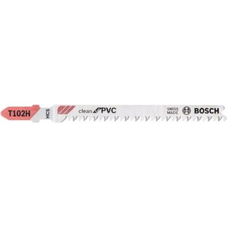 Tarjeta de 5 cuchillas de PVC BOSCH T102H - 2608667446