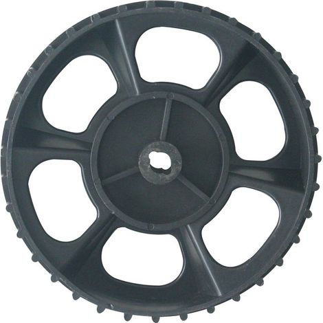 Rad für Streuwagen Goodfarm 416, Achse 20 mm, Kunststoffgehäuse, Ersatz