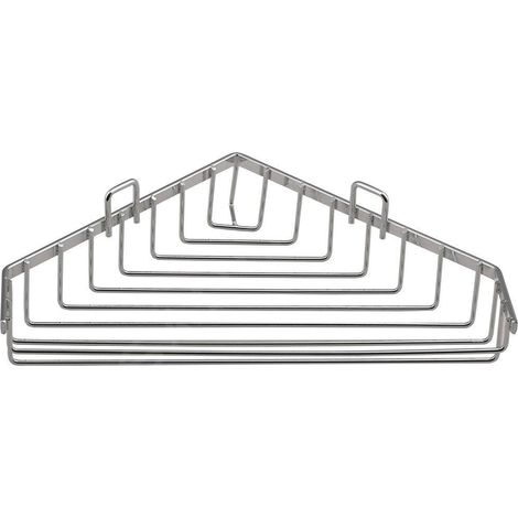 CHROM LINE Porte-savon d'angle à fil unique, chromé (1/3)
