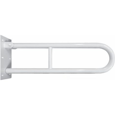 Corrimano sollevabile a U BEMETA HELP 81,3 cm, metallo, bianco (301102084)