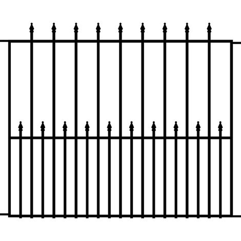 Dekor Zaunmatte Chaussee 1260x1020 mm, anthrazit