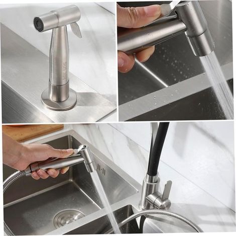 Ersatz-Brausekopf – Küchenarmatur, Edelstahl, Hochdruck, robust (1/4)