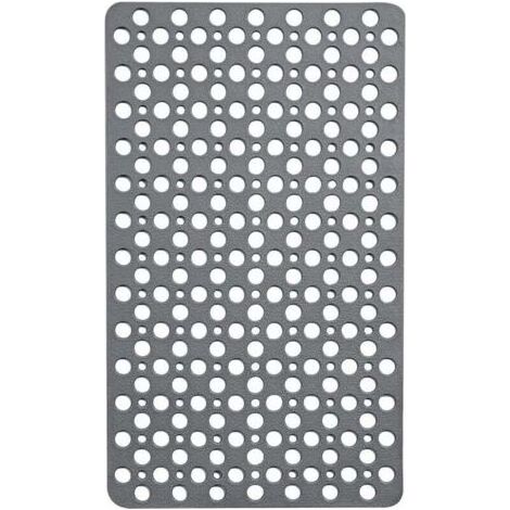 LaBlanc – Rutschfeste, wasserdichte und stoßfeste Badematte, Grau, 75 x 43 cm (1/5)