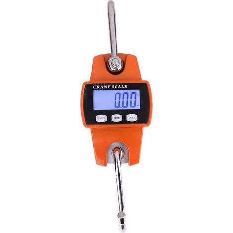 Balance Crochet Suspendu 300kg - Peson Electronique LCD Industriel 300kg/600lbs