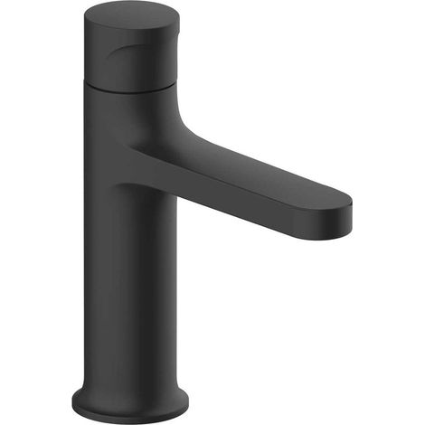RAK Positano Matt Black Basin Mixer Tap - RAKPOS3001B (1/3)