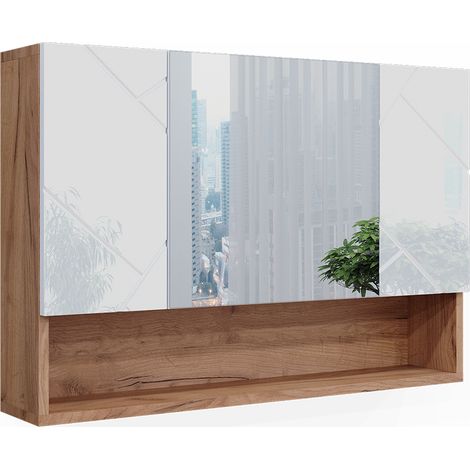 Armoire de toilette Irma, Chêne, 80.1 x 55 cm, Vicco